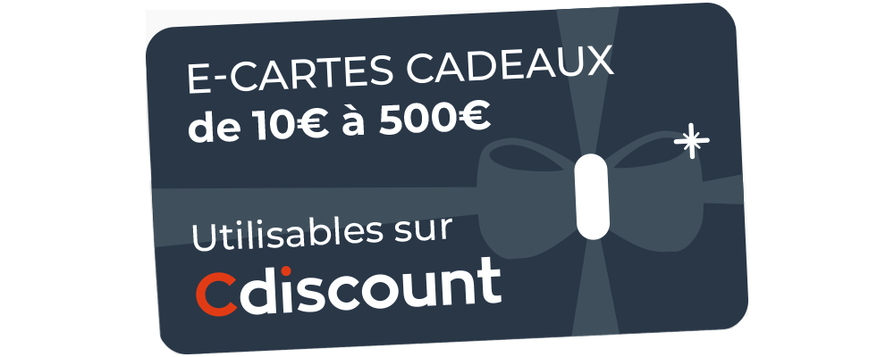 Cdiscount - E-carte cadeau